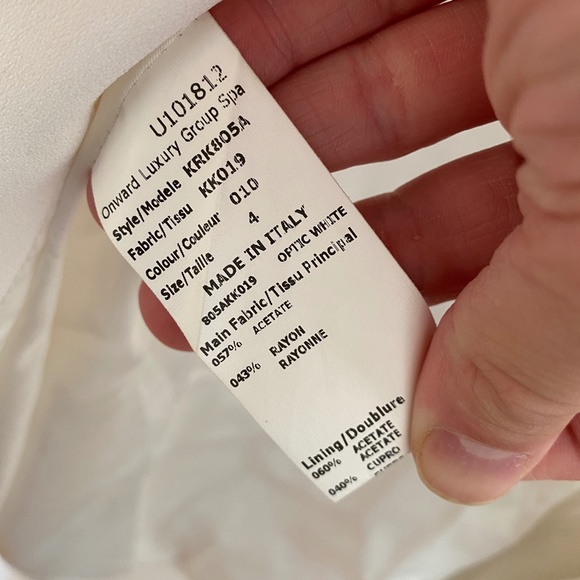 Michael Kors collection white blazer - Picture 5 of 6